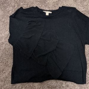 Michael Kors sweater (M) with frilled arms $80